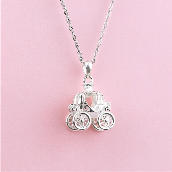 Jewelry - Cinderella’s Coach Necklace (Sterling Silver)